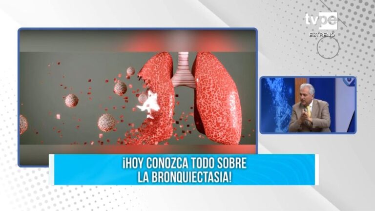 Bronquiectasia: síntomas, diagnóstico y tratamientos esenciales