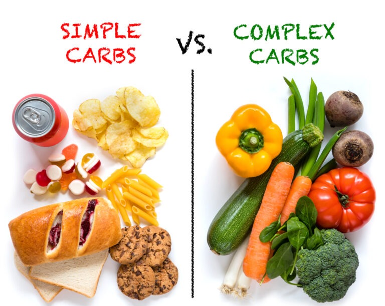 Carbohidratos simples: diferencias con los complejos