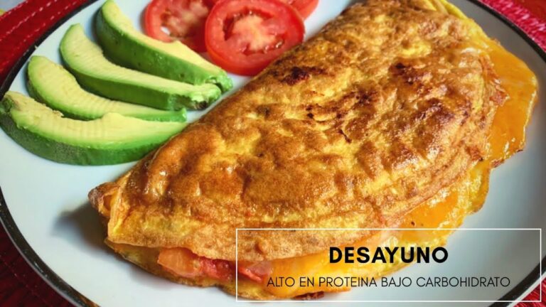 Desayunos bajos en carbohidratos: 8 recetas deliciosas