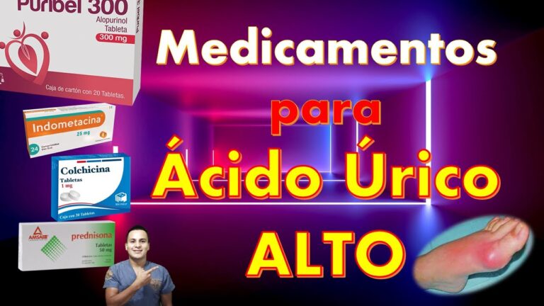 Medicamento para ácido úrico: los más efectivos y su uso
